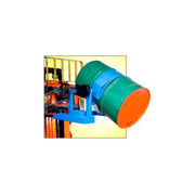 Manual Forklift Carrier Drum Lifts - Heavy-Duty by Morse – 42"L x 34"W x 23"H, Steel, Blue, Model 285A-HD
