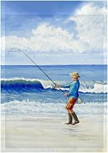 FL1117 12.5 x 18 in. Surf Fishing Flag