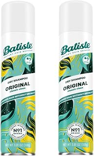 Batiste Dry Shampoo, Original Scent, 6.73 fl oz - 2pc