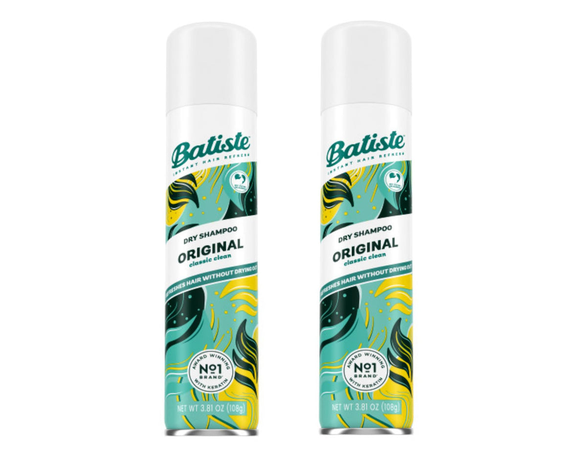 Dry Shampoo by Batiste – 6.73 Fl Oz (Pack of 2), Pack of 2, Model 5010724527481