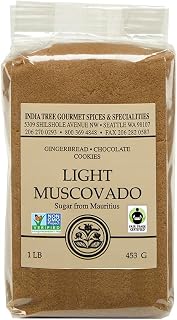 India Tree Light Muscovado Sugar, 1 lb.