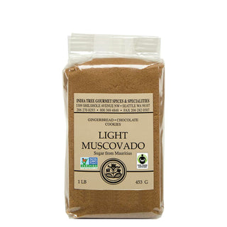 Light Muscovado Sugar by India Tree – 16 Ounce (Pack of 1), light brown