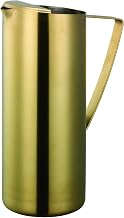 Service Ideas X7025BSVG Water Pitcher, Vintage Gold, 64oz