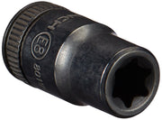 1/4" Drive External Torx Socket E8 by GEARWRENCH – 0.984 in, Alloy Steel, Model 80190