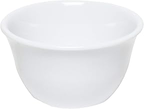 Thunder Group Color white melamine dinnerware collection 4 inch bouillon cup - 7 oz, comes in dozen