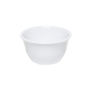 Color white melamine dinnerware collection 4 inch bouillon cup - 7 oz by Thunder Group – 7.0 ounces, Melamine, White, Model CR303W