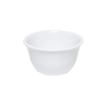 Color white melamine dinnerware collection 4 inch bouillon cup - 7 oz by Thunder Group – 7.0 ounces, Melamine, White, Model CR303W