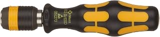 Wera 05051273001 Kraftform ESD 813 R Hexagon Bitholding Screwdriver, Non-Magnetic, 1/4" Head, 90mm Blade Length