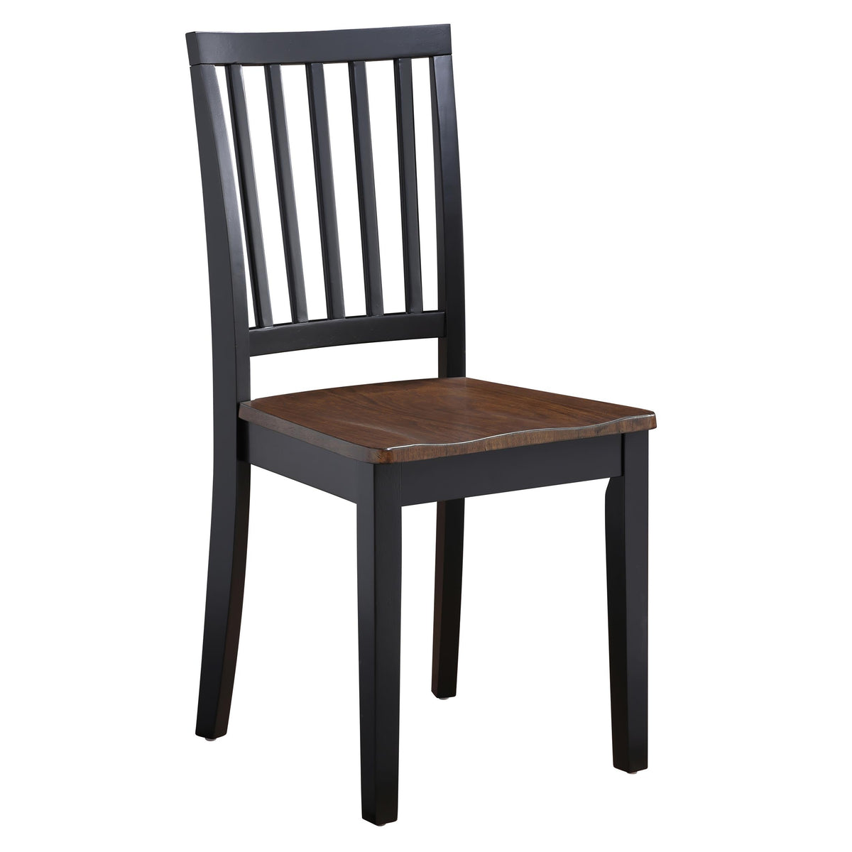 Joplin 7PC Dining Set with 6 Chairs in Brown by Steve Silver – Wood, Brown, Model JOP500N-D7PC