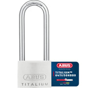 ABUS 1 / Gray / 50 mm lock body, high shackle Keyed Padlocks