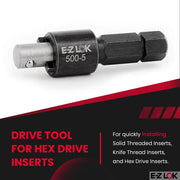 E-Z LOK 500-5 / Silver / 1 Externally Threaded Inserts