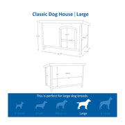 TRIXIE Large / Brown / Traditional Dog Houses