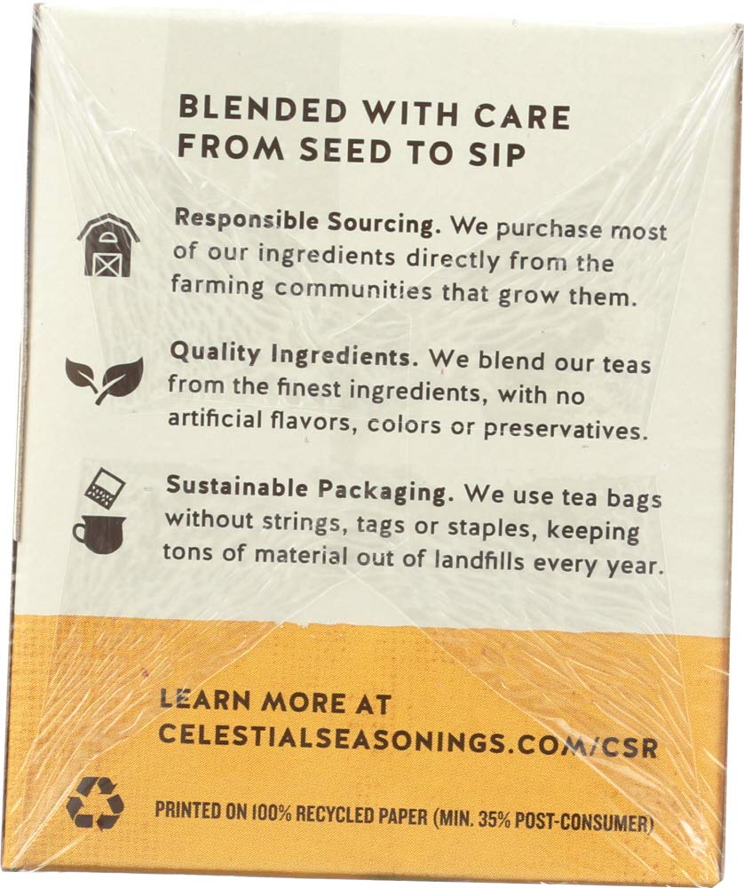 Tea Lemon Zinger (Pack of 12) by Celestial Seasonings – Pack of 12
