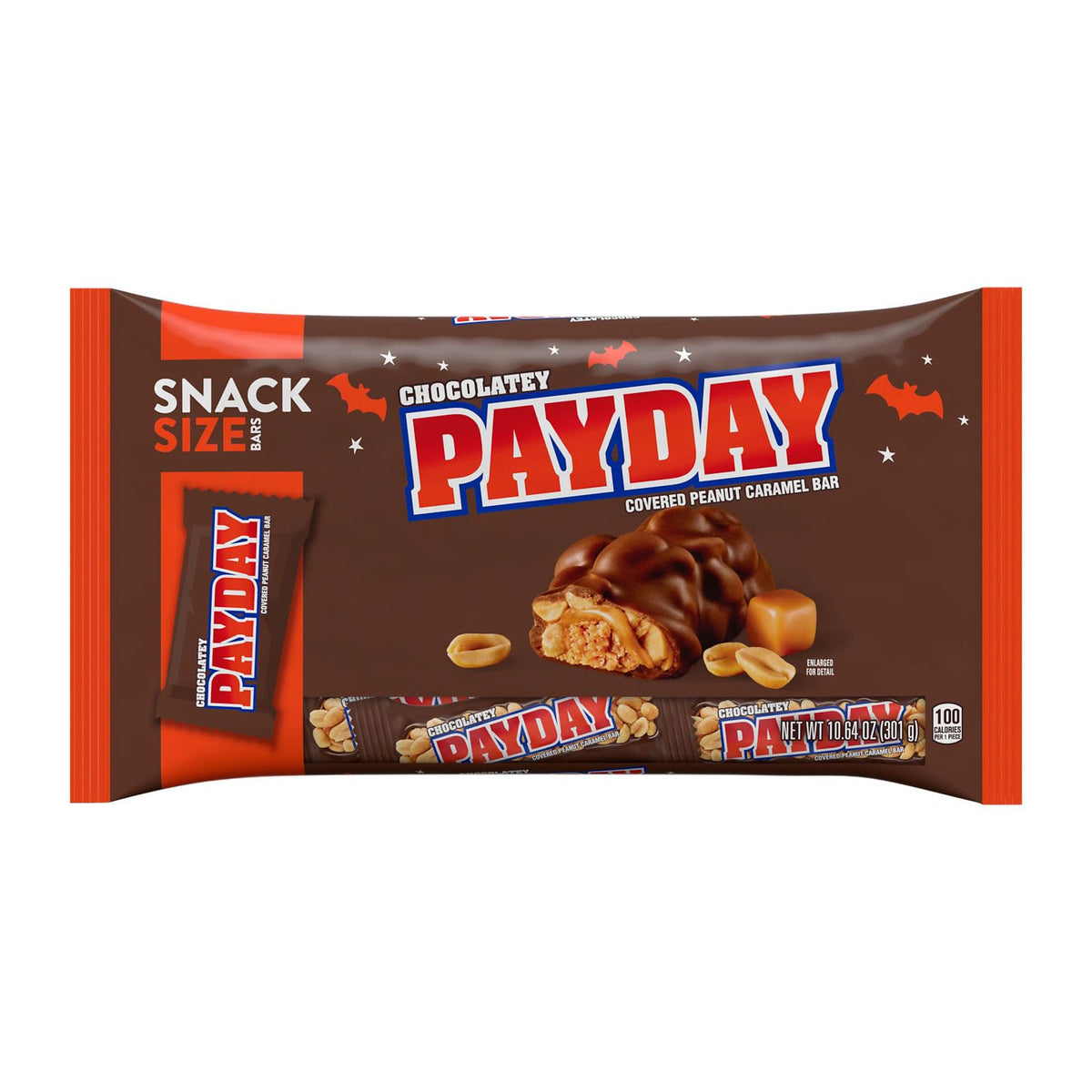 Halloween Chocolatey Covered Peanut Caramel Bar, 10.64 Ounce by PayDay – 10.64 ounces