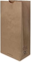 DURO 10 lb Kraft Grocery Bag, 8.1" x 4.1" x 12.5 | 400 per Case
