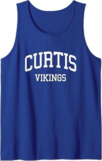 Curtis High School HS University Place WA Retro Sports Tank Top