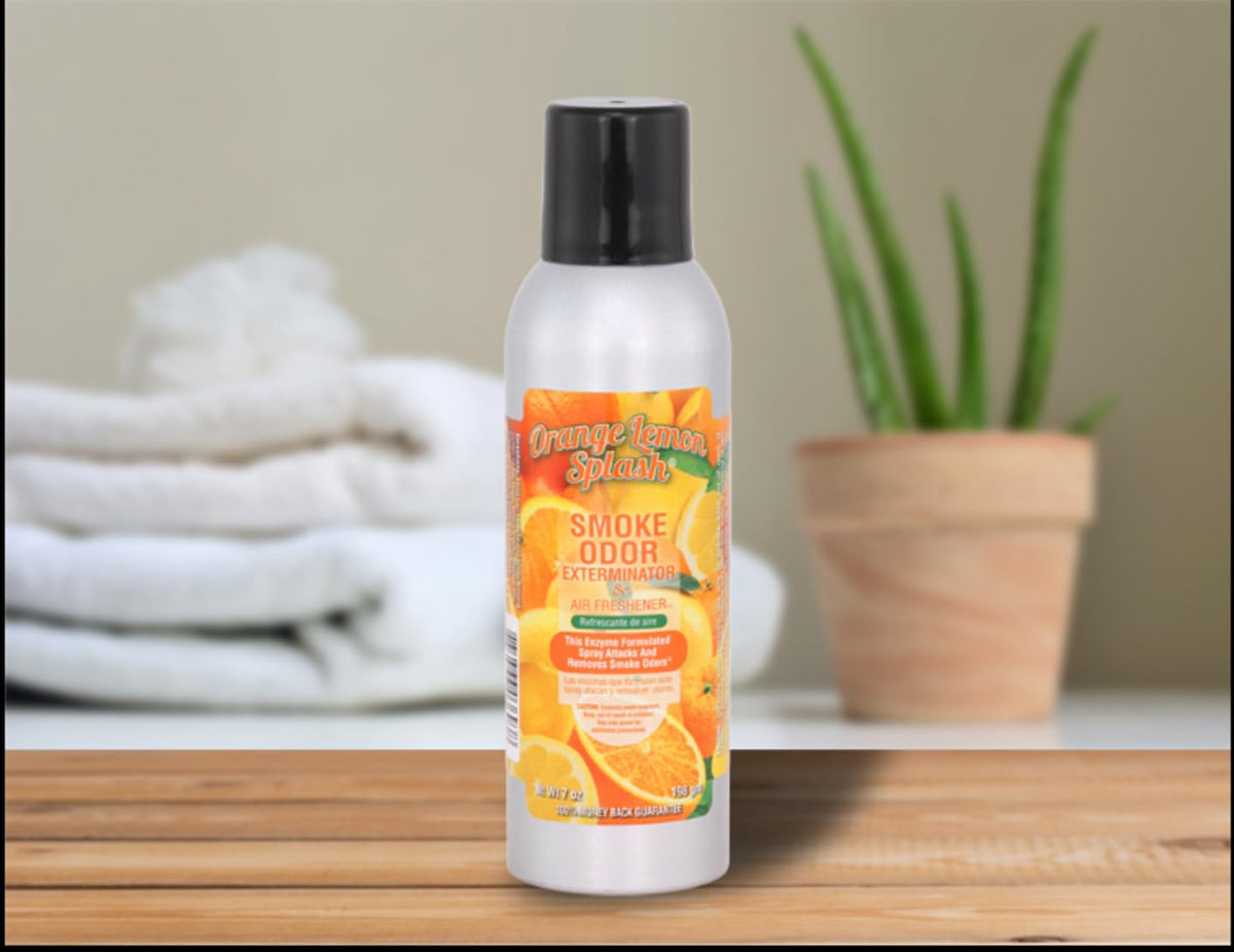 Orange Lemon Splash spray by Generic – 1 Fl Oz (Pack of 1), Yellow, Model air freshener