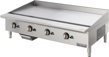 Winco 48" Commercial Natural Gas Griddle