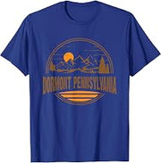 Vintage Dormont, Pennsylvania Mountain Hiking Souvenir Print T-Shirt