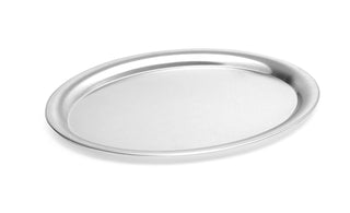 Coffee Tray Oval by Hendi – 285x220mm, Stainless Steel, Silver, Model 405307
