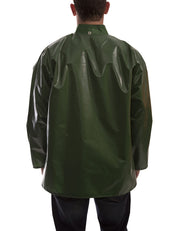 Iron Eagle Waterproof Jacket by TINGLEY – X-Small, Polyurethane on Nylon, Green, Model J22208