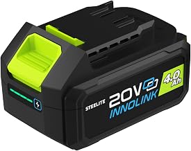 Steelite 20V 4.0Ah Lithium-Ion Battery Pack, High-Capacity Rechargeable Battery, Only Fit Tools