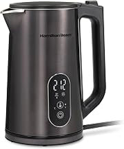 Hamilton Beach Digital 1.7L Electric Tea Kettle, Water Boiler & Heater