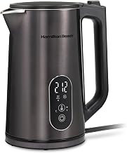 Hamilton Beach Digital 1.7L Electric Tea Kettle, Water Boiler & Heater
