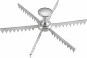 Winco 6 Cut (Pack of 12) / Aluminum / 1 Cake, Pie & Pastry Servers