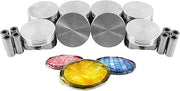 MA-5741124588-0 Pistons w/Rings Compatible With/For 08-15 Chevrolet 6.2L V8 OHV 16v