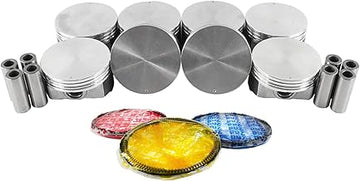 MA-5741124588-0 Pistons w/Rings Compatible With/For 08-15 Chevrolet 6.2L V8 OHV 16v