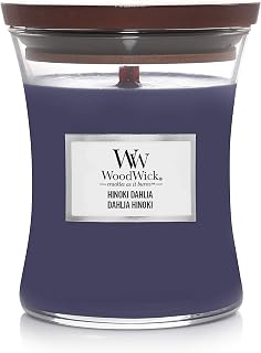 WoodWick Jars Jar Medium Hinoki Dahlia Aroma Candle