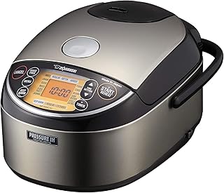 Zojirushi Np NWC10XB Pressure Ih Rice Cooker 5.5 Cup (Black)