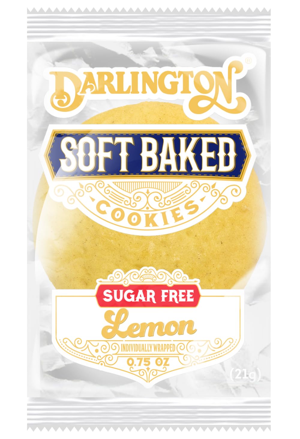Darlington Individually Wrapped Sugar Free Lemon Cookies by Darlington Farms – 9.38 x 15.25 x 7.12 inches