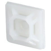 Cable Tie Mounting Base by 3M – 75 x .75, Beige, Pack of 100, Model CTB75X75NTA-C