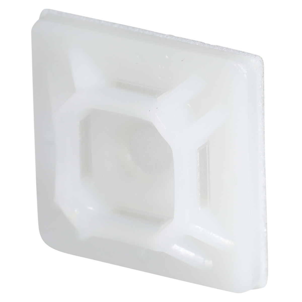 Cable Tie Mounting Base by 3M – 75 x .75, Beige, Pack of 100, Model CTB75X75NTA-C