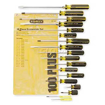 18PC 100+ S/D SET by STANLEY – One Size, Blend, Multi, Model 66-520-A