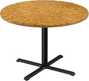 Correll Cafe and Breakroom Table with Medium Oak Finish BXB48R-06-09-06