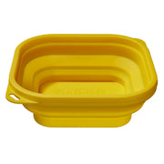 Collapsible Scrub Tub Powered by Scrub Daddy by Mr. Bar-B-Q – Stainless Steel, Black, Model 60404SDZ