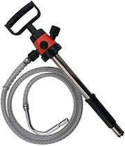 Premium Pump - D Handle Grip | Heavy Duty | Quick Connect | Color-coded Body Collar | Hose | 10 Different Colors - Orange by Oil Safe – 17.3"L x 6"W x 6"H, Aluminum, Model 102306
