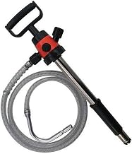 Premium Pump - D Handle Grip | Heavy Duty | Quick Connect | Color-coded Body Collar | Hose | 10 Different Colors - Orange by Oil Safe – 17.3"L x 6"W x 6"H, Aluminum, Model 102306
