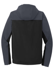 Hooded Core Soft Shell Jacket by Port Authority – Large, Polyester, Black/ Grey, Model J335