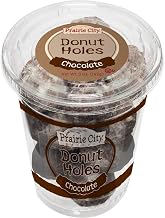 Prairie City Chocolate Donut Holes, 5 Ounce - 12 per case.