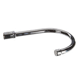 Krowne Gooseneck Spout – 10"L x 6"W x 6"H, Brass, Chrome, Model 21-428L