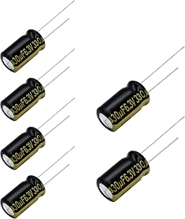 Replacement for 6 pcs Panasonic FM Series Capacitors 6.3V 330uf Low Impedance