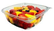 48 oz. (3/4 Gallon-Size) RPET Clear Plastic Hinged Lid Deli Meal Prep Fruit Salad Display Food Storage Containers | 200/Case by Koda Cup – 48 oz., 48.0 ounces, Plastic, Clear