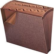 SMEAD Letter / Jan-Dec Index, Letter Size / Leather-like File Jackets & File Pockets