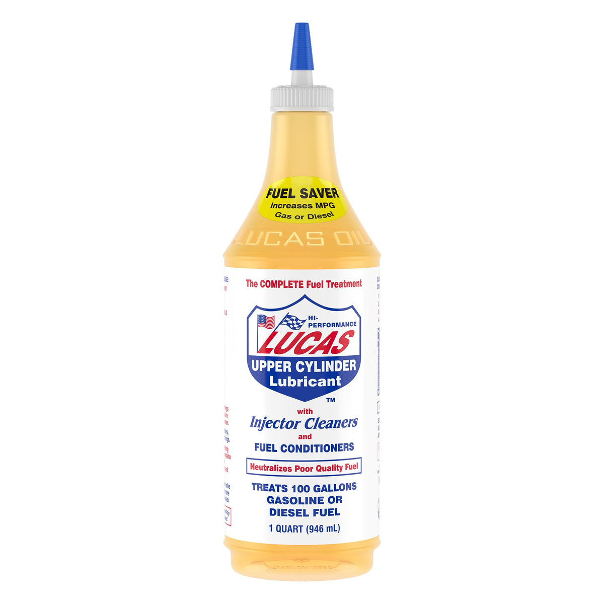 10003-PK12 Fuel Treatment - 1 Quart by Lucas Oil – 32 Fluid Ounce, Pack of 12, Model LUCA10003-12PK