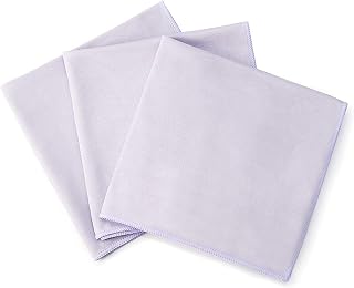 Fuller Brush Shine Bright Microfiber Cloths – 3-Pack, 16" x 16" Streak-Free Cleaning for Glass, Mirrors & Appliances – Lint-Free, Super Absorbent, Reusable