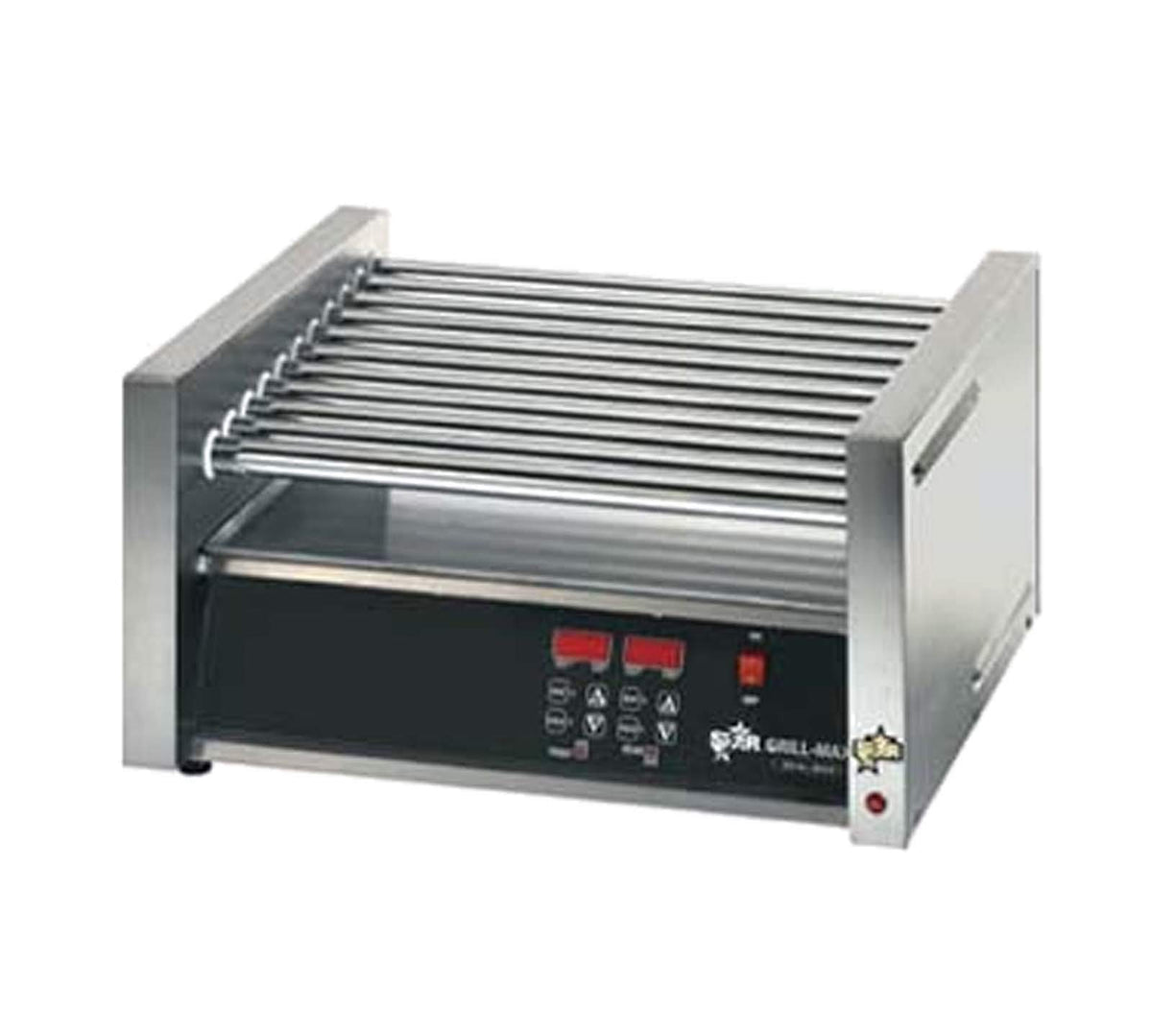 Star Star Grill-Max Pro Hot Dog Grill by Star Micronics – Stainless Steel, Multicolor, Model 75SCE